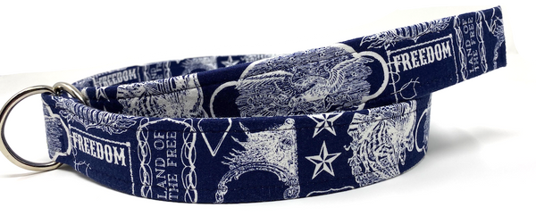 MEDIUM: fits men's pants sizes 27-32 and women's 2-10
41 3/4 inches long and 1.5 inches wide
Our Navy Blue D-Ring Belt is more than just an accessory; it's a visual BeltOliver Green