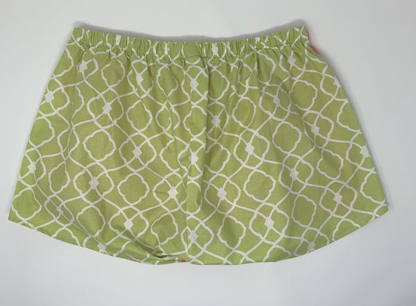 Cute Pink and Green Boxers are great for hot beach days, boat days, and summer days and night. Versatile prints make our boxers multi-use. Use for a comfy sleep too!BoxersOliver Green