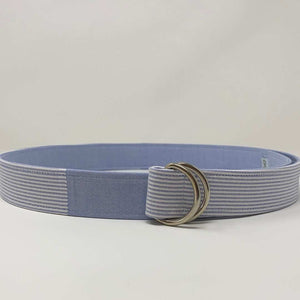 Oxford Cloth Patchwork d-ring belt by oliver green