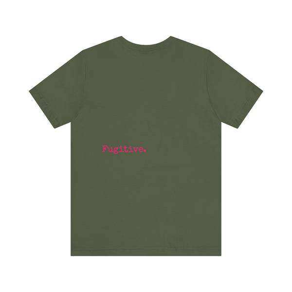 FUGITIVE TEES | NEON PINK KISS ME, DON’T MISS TEE