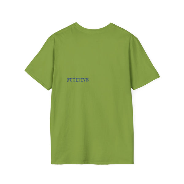 Neon Green Live Free Skull Unisex Softstyle T-Shirt - Edgy Graphic Tee