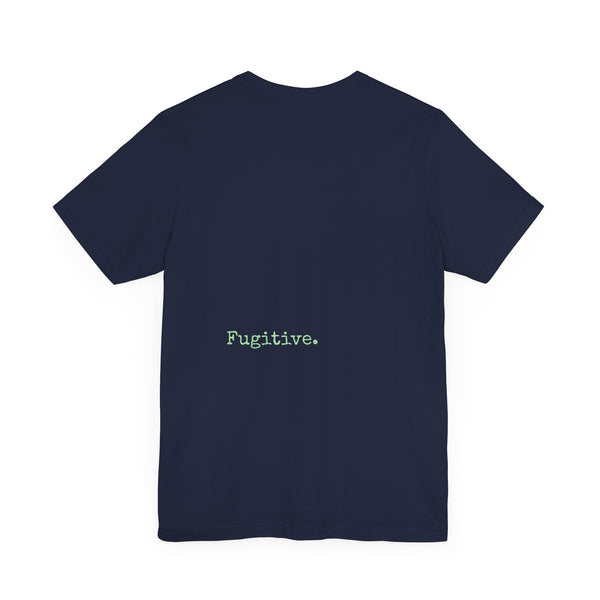 FUGITIVE TEES | CELADON GREEN SPACE SHIP SHIRT