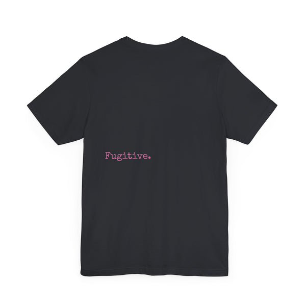 Pastel Pink Fugitive Tiger Unisex Tee - Bold Graphic T-Shirt for Statement Style
