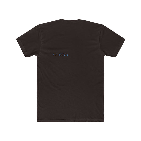 Fugitive Neon Pink Free Mind Skull Graphic Tee - Unisex Cotton Crew Shirt