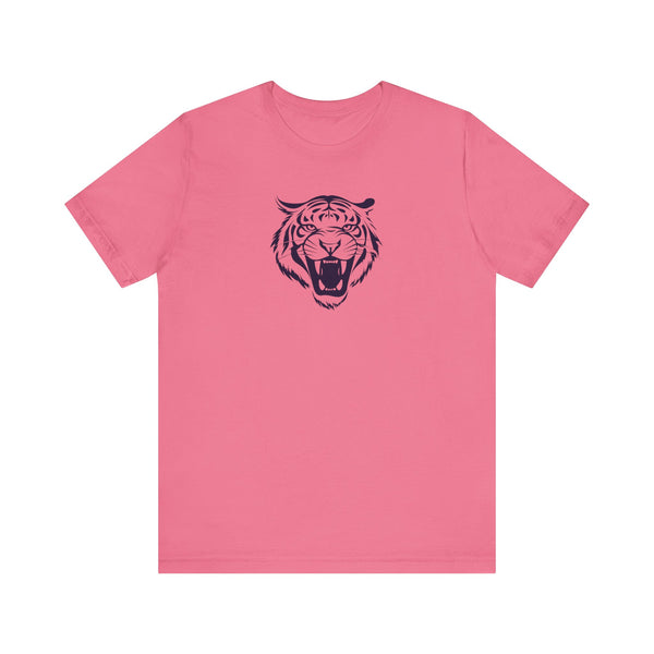 Navy Blue Tiger Spirit Unisex Tee - Fierce Tiger & Fugitive Graphic