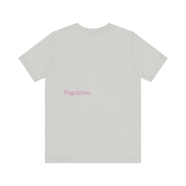 Pastel Pink Fugitive Tiger Unisex Tee - Bold Graphic T-Shirt for Statement Style