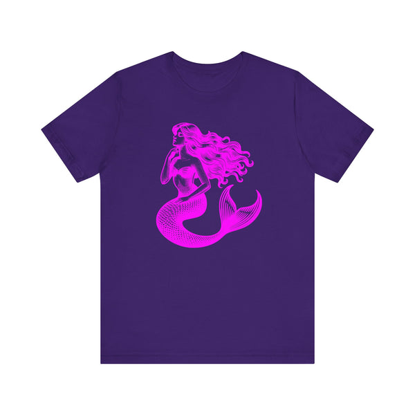 Vibrant Mermaid Graphic Tee - Unisex Jersey Short Sleeve