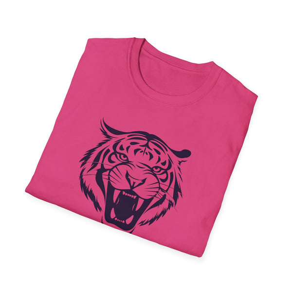 Unisex Navy Blue Tiger Graphic T-Shirt