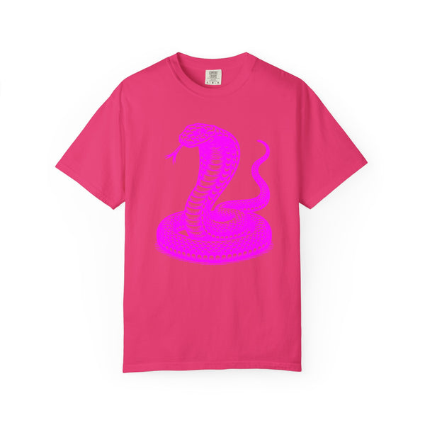 Fugitive Neon Magenta Cobra Graphic Unisex T-Shirt