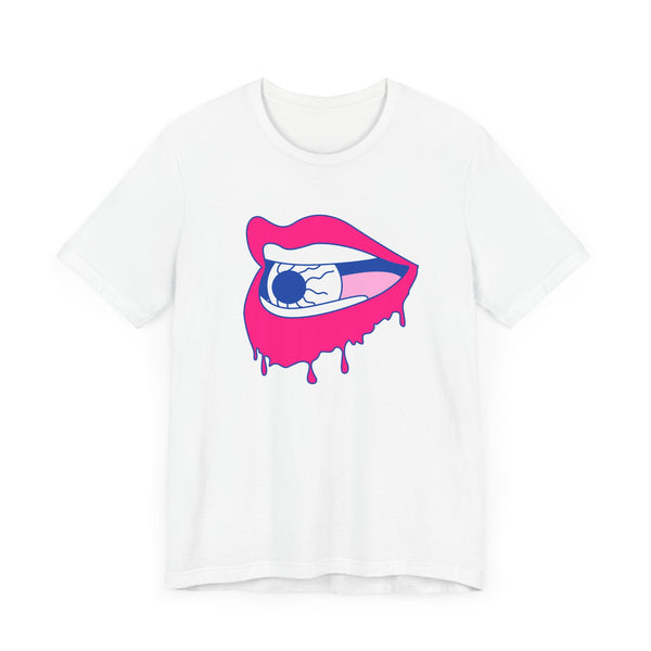 FUGITIVE TEES - Dripping Lip + Eyeball Tee