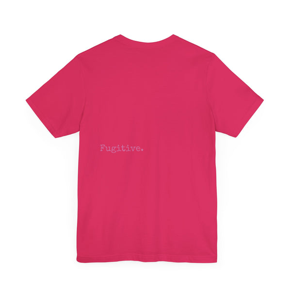 Pastel Pink Fugitive Tiger Unisex Tee - Bold Graphic T-Shirt for Statement Style