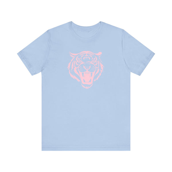 Patel Pink Fierce Tiger Graphic Tee - Unisex Jersey Short Sleeve Shirt