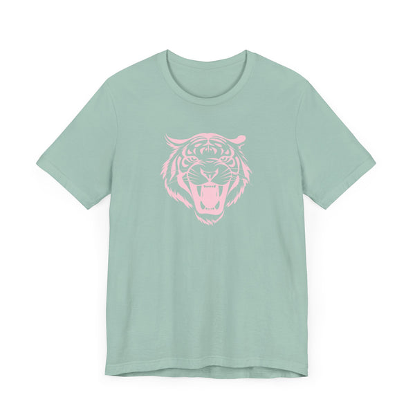 Fugitive Patel Pink Tiger Graphic Tee for Casual Style