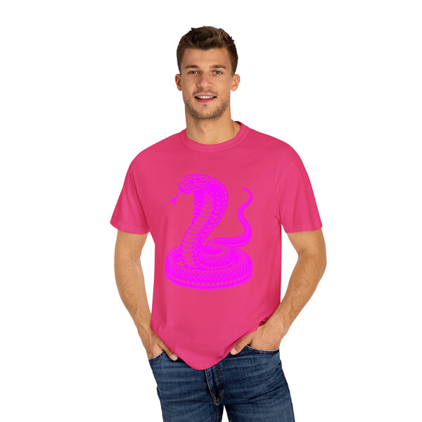 Fugitive Neon Magenta Cobra Graphic Unisex T-Shirt