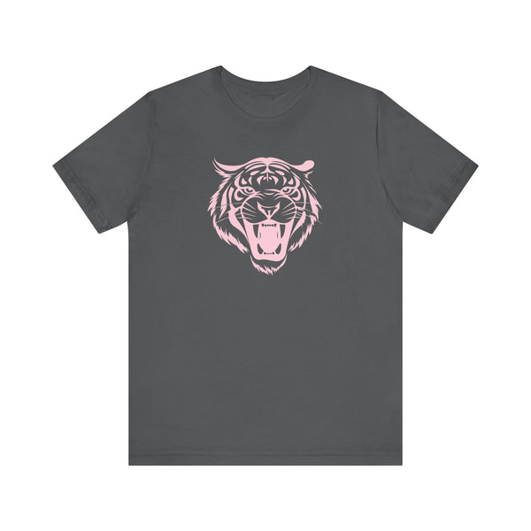 Patel Pink Fierce Tiger Graphic Tee - Unisex Jersey Short Sleeve Shirt