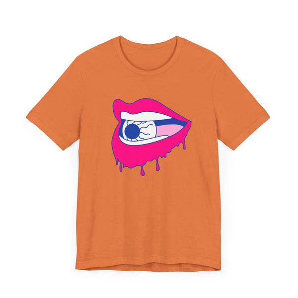 FUGITIVE TEES - Dripping Lip + Eyeball Tee