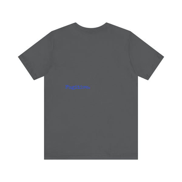FUGITIVE TEES - NEON BLUE MINI SKULL TEE