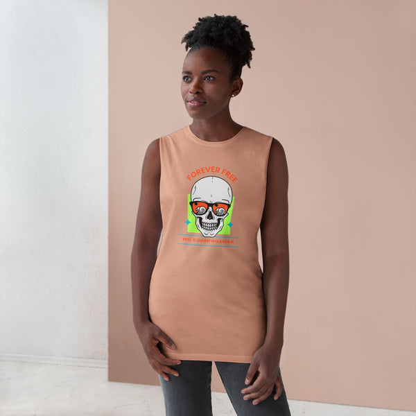Unisex Forever Free Tank - No Compromise & No Rules Design