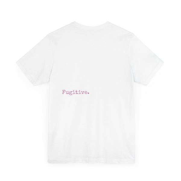 Pastel Pink Fugitive Tiger Unisex Tee - Bold Graphic T-Shirt for Statement Style