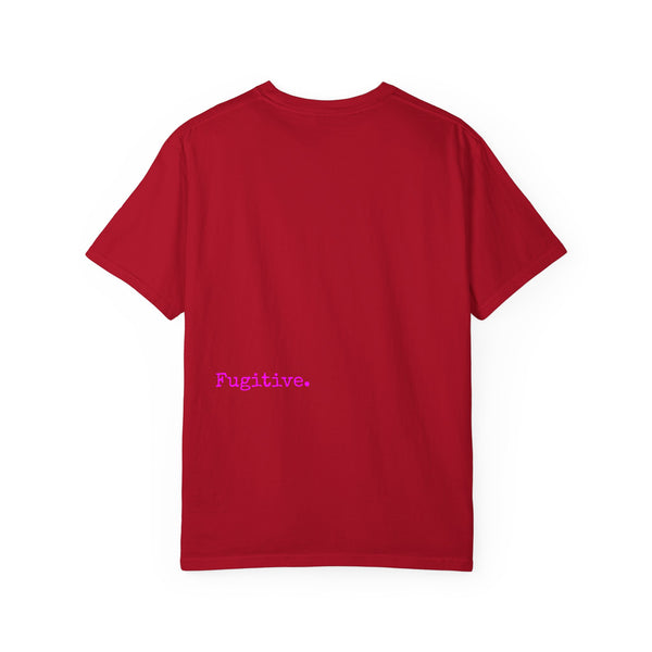 FUGITIVE TEES | SACRED NEON MAGENTA JESUS FREQUENCY TEE