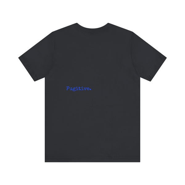 FUGITIVE TEES - NEON BLUE MINI SKULL TEE