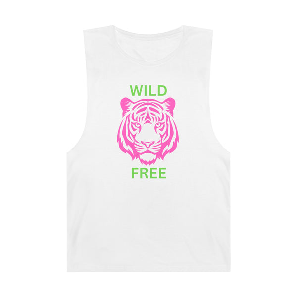 Wild & Free Unisex Tank Top - Vibrant Tiger Design