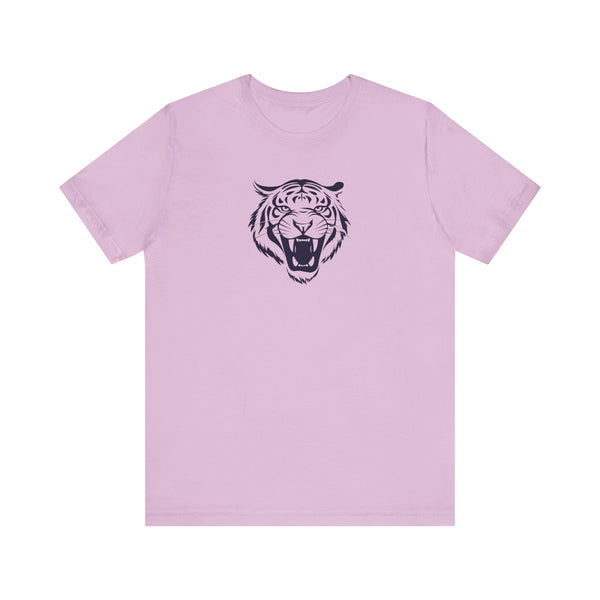 Navy Blue Tiger Spirit Unisex Tee - Fierce Tiger & Fugitive Graphic