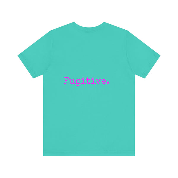 FUGITIVE TEES | NEON PINK MINI SKULL TEE