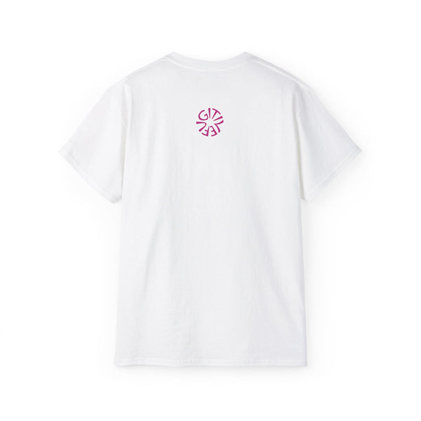 Neon Pink Live Free Tiger Graphic Tee - Unisex Ultra Cotton T-Shirt