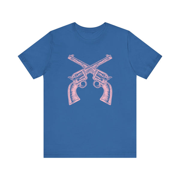 FUGITIVE TEES | COTTON CANDY HANDGUNS OUTLAW SHIRT