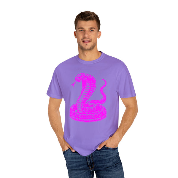Fugitive Neon Magenta Cobra Graphic Unisex T-Shirt