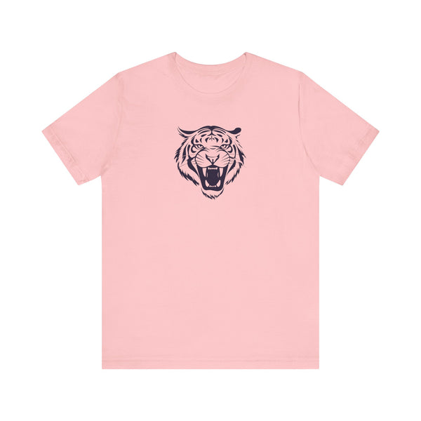 Navy Blue Tiger Spirit Unisex Tee - Fierce Tiger & Fugitive Graphic