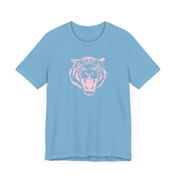 Fugitive Patel Pink Tiger Graphic Tee for Casual Style