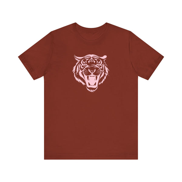 Fugitive Patel Pink Tiger Graphic Tee for Casual Style