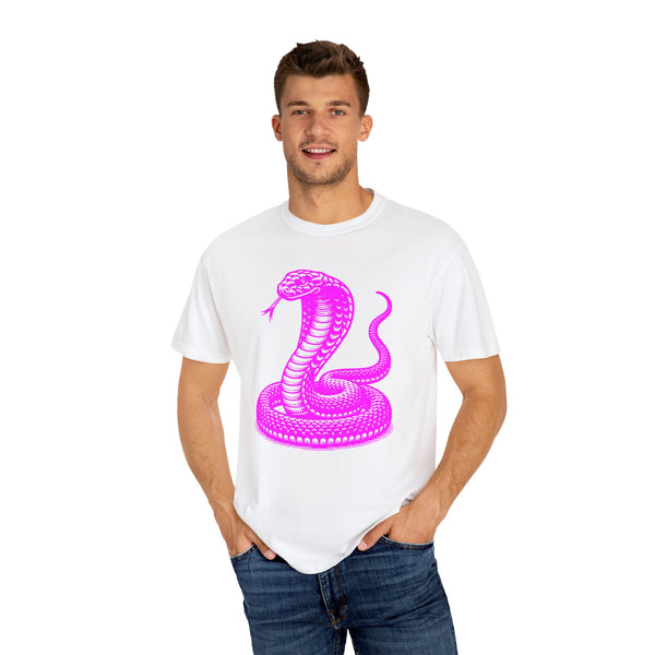 Fugitive Neon Magenta Cobra Graphic Unisex T-Shirt