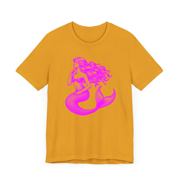 FUGITIVE TEES | HOT PINK SEA GODDESS MERMAID SIREN TEE