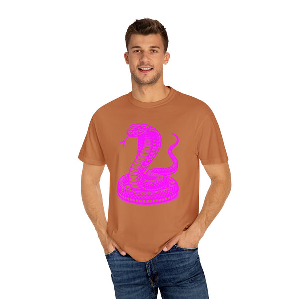Fugitive Neon Magenta Cobra Graphic Unisex T-Shirt