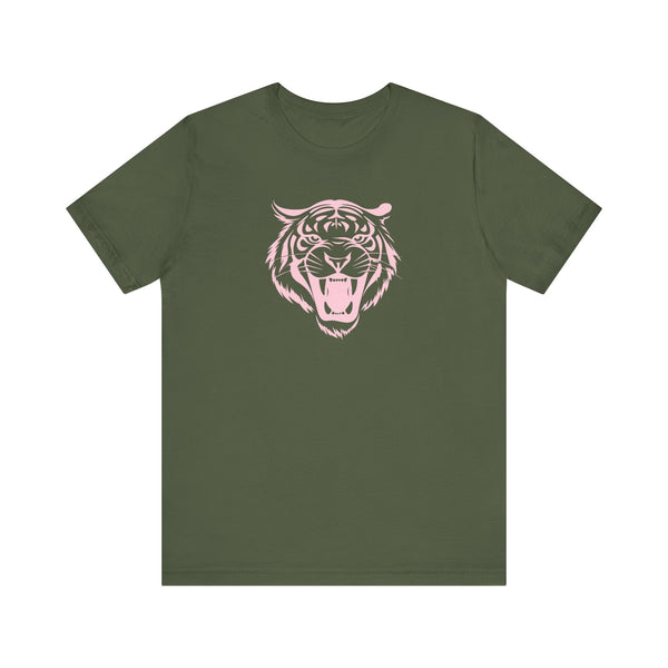 Fugitive Patel Pink Tiger Graphic Tee for Casual Style