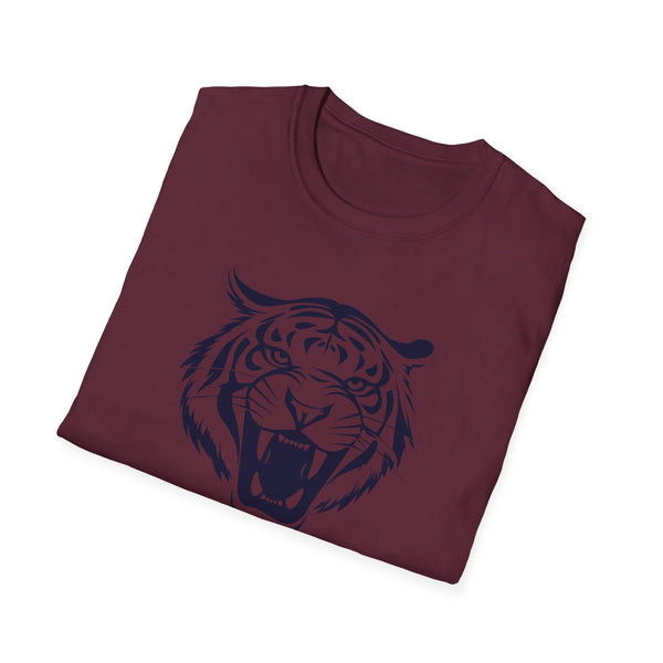 Unisex Navy Blue Tiger Graphic T-Shirt