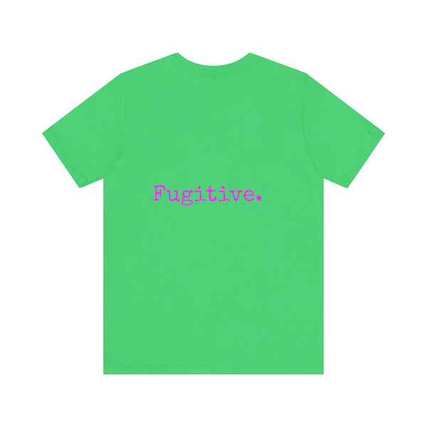 FUGITIVE TEES | NEON PINK MINI SKULL TEE