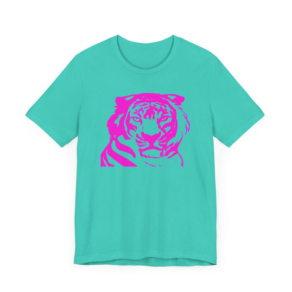 Fugitive Tiger Graphic Tee - Unisex Short Sleeve T-Shirt