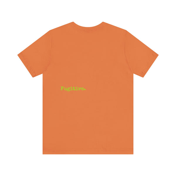 Fugitive Neon Lime Skull Tee - Unisex Jersey Short Sleeve T-Shirt