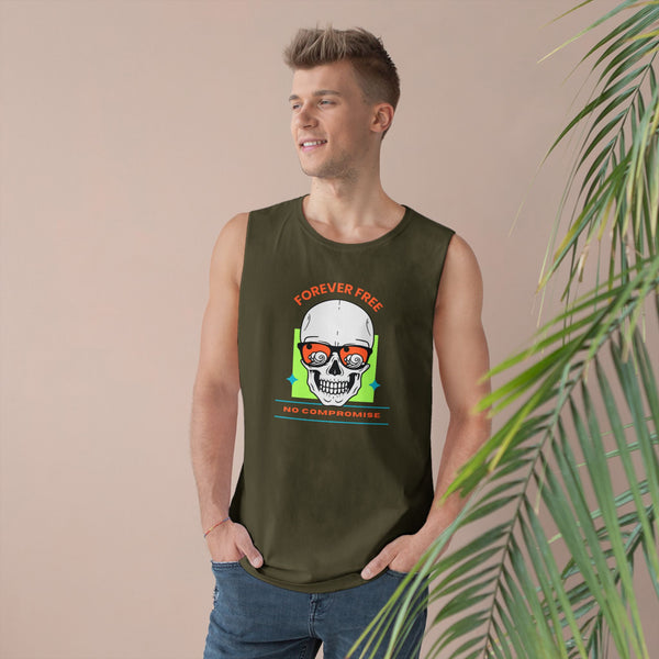 Unisex Forever Free Tank - No Compromise & No Rules Design