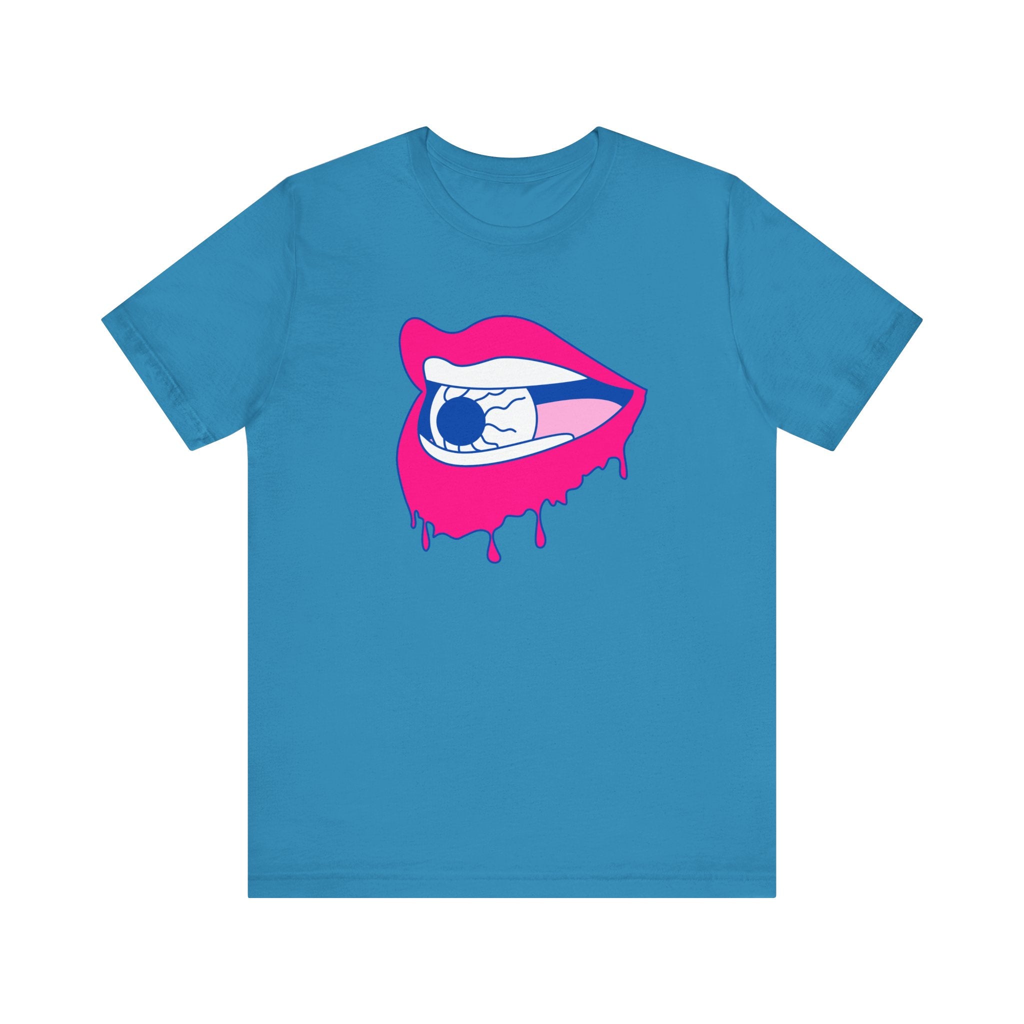 FUGITIVE TEES - Dripping Lip + Eyeball Tee