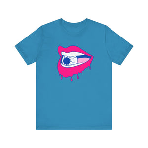 FUGITIVE TEES - Dripping Lip + Eyeball Tee