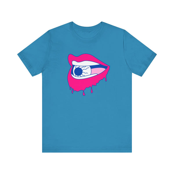 FUGITIVE TEES - Dripping Lip + Eyeball Tee