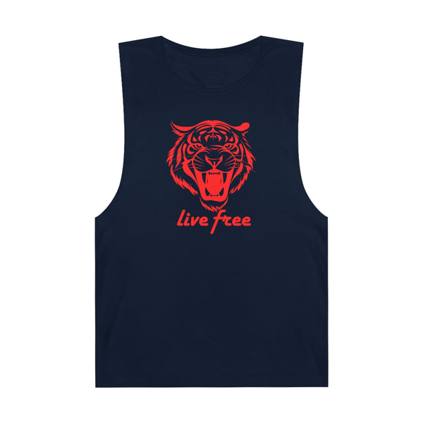 Live Free Unisex Tiger Tank Top