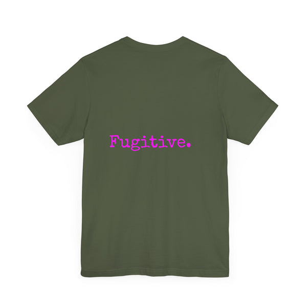 FUGITIVE TEES | NEON PINK MINI SKULL TEE