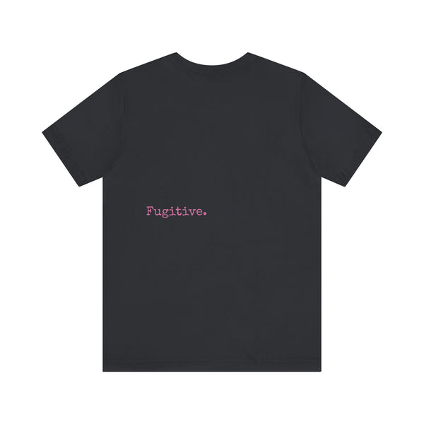 Pastel Pink Fugitive Tiger Unisex Tee - Bold Graphic T-Shirt for Statement Style