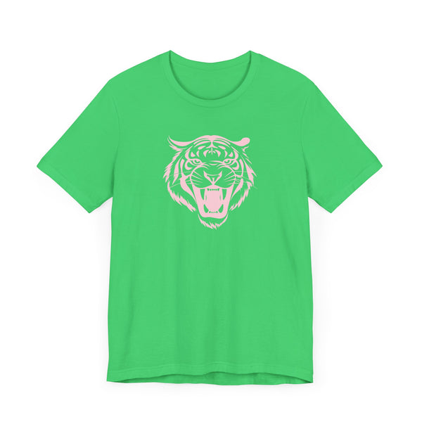 Fugitive Patel Pink Tiger Graphic Tee for Casual Style
